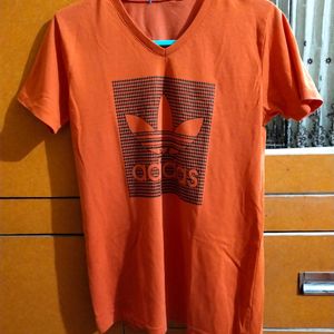 Adidas Print Unisex T-shirt (orange)