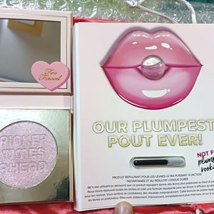 COMBO TOO FACED HIGHLIGHTER & LIP INJECTION COM