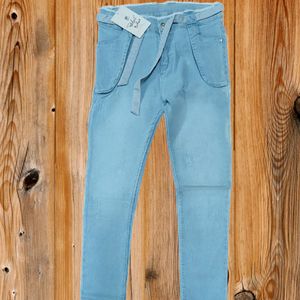 W-42 Size-30 Slim Fit Women Denim Jeans