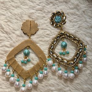 Handmade  Kundan Earing