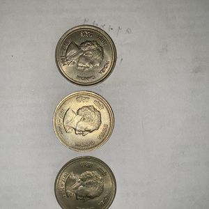 Indira Gandhi 5rs Old Coins