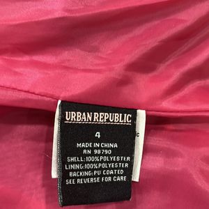 Imported Blazer Coat Urban Republic 2-4-6 Yr Girl/