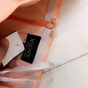 Peach Color Designer Dress