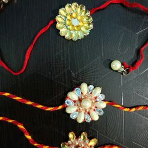 3 Handmade Rakhi