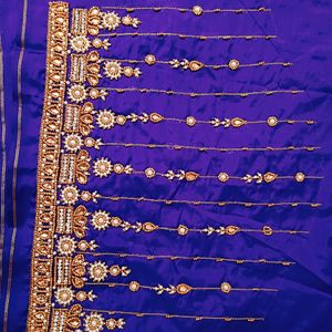 Heavy Guttapusalu  Maggam Work Blouse Pieces