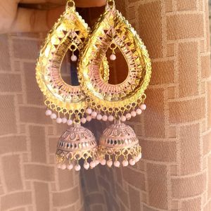 A Pink Statement Earing