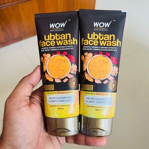 Pack Of 2 Wow Face Wash Sealed