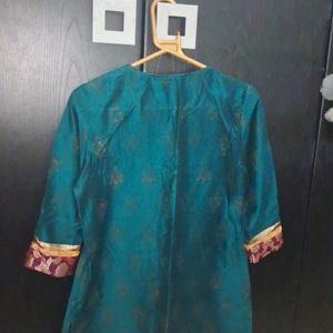 Rangmanch Teal Colour Kurta