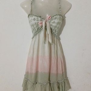 SPRING MEADOW TIE DYE DRESS