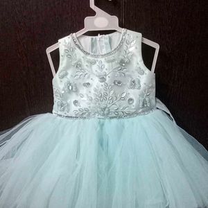 Sky Blue New Frock