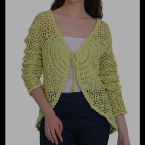 Shrug With Crochet Type