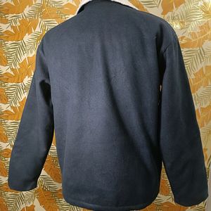 Women Warm Jacket Navy Blue