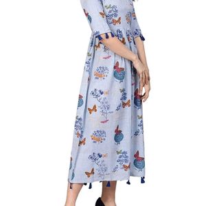 Gerua Brand Blue Dress