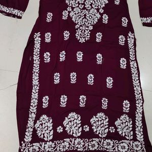 Modal Handwork Lacknavi Kurti