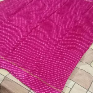 Pink Cotton Saree💗