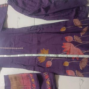 New Pakistani Muslin Suit Set With Inner Lining