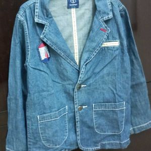 Blazer Or Coat In Denim For 6to 9year Boy