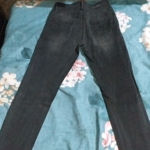 X-BLUES JEANS CHARCOAL BLACK FOR WOMEN