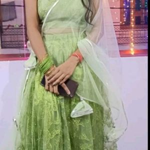 💚 Green Import Lehenga