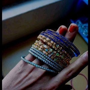 Multi Color Navaratri Bangles Sale 😍💞🥳