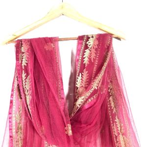 Gown With Dupatta