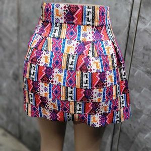 Multi Printed Skirt