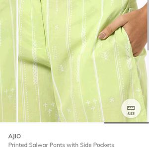 New Tag Printed Salwar Pant With Pocket