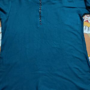 Blue Colour Top