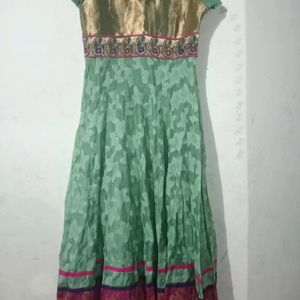 GREEN ANARKALI