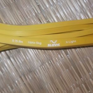 Slovic Yellow Resistance Band for Workout