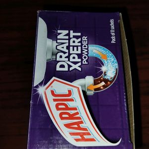 Harpic Drain Expert Powder Pack!