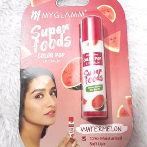 MyGlamm Superfood Color Pop Lip Balm Pack of 2