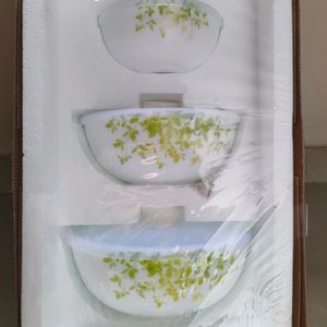 3 PCS Mixing Bowl Set With LID