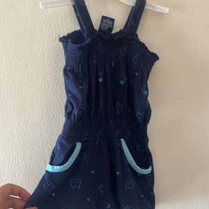 Blue Jumpsuit For Kid Girl