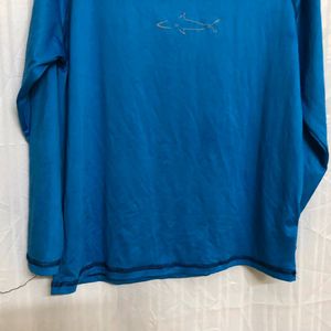 QB Blue Long Sleeve T Shirt