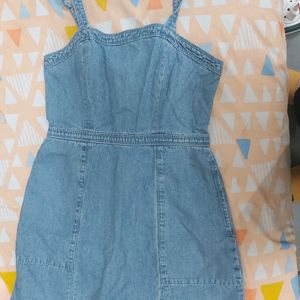 Denim Short Dress