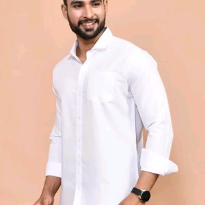 Casual White Shirt For Men's