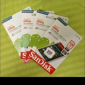 SanDisk Ultra 128gb Memory Card Pack Of 4 Original