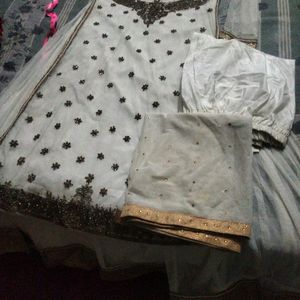 Gown Pent Dupatta H