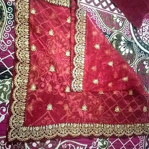 😍New Wedding Maroon Lehenga