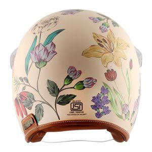 Floral Helmet, (Large)