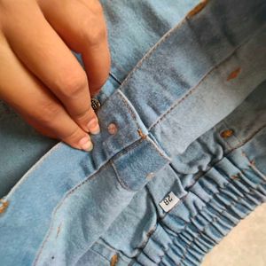 Blue Denim Skirt