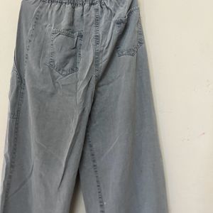 Light Blue Straight Pant