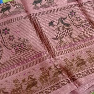 Floral Handloom Saree