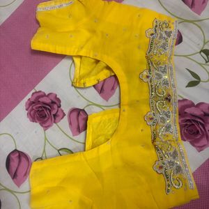 Yellow Saree