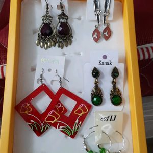 All 5 New Earrings