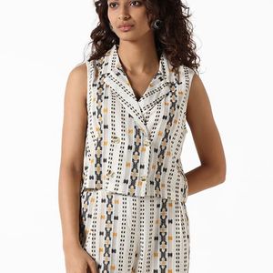 Bombay Paisley Cotton Waistcoat