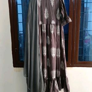 Beautiful Libas Dress With Dupatta.