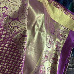 Silk Saree By Pothys With Blouse