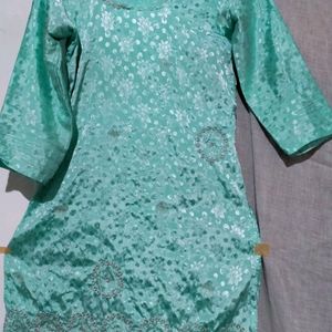 Light Blue Kurti